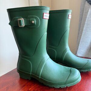 Hunter Rain Boots Green
